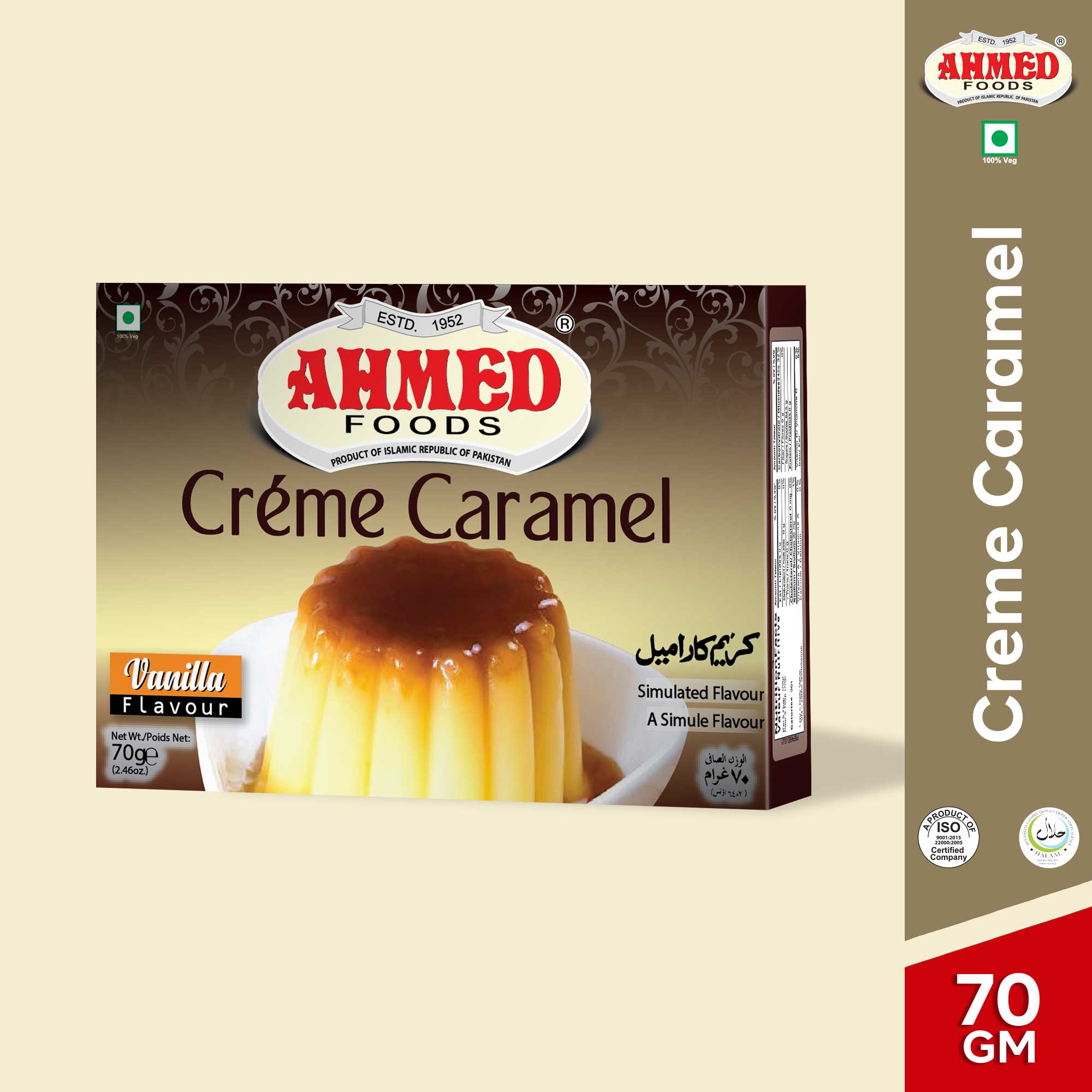 Ahmed Creme Caramel Pudding 70gm