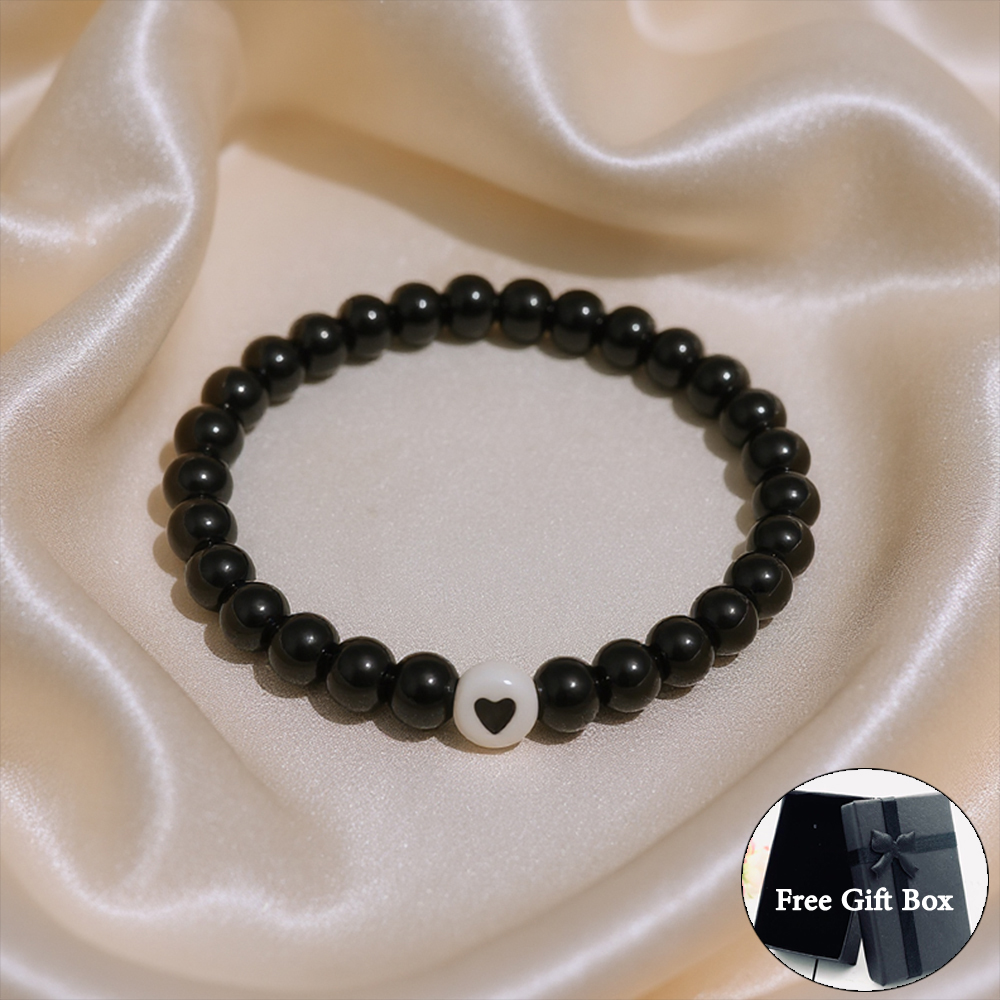 Heart Beads Bracelet for your love ones and friends with FREE Gift Box