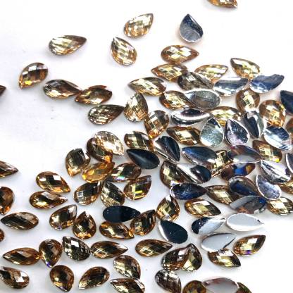 50 grams bag Acrylic Horse Eye Flat Back Rhinestone Jewelry DIY Clothing Nail Decoration Accessories Supplies-1-4x8mm