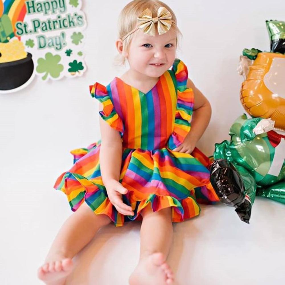 rainbow dress 5t