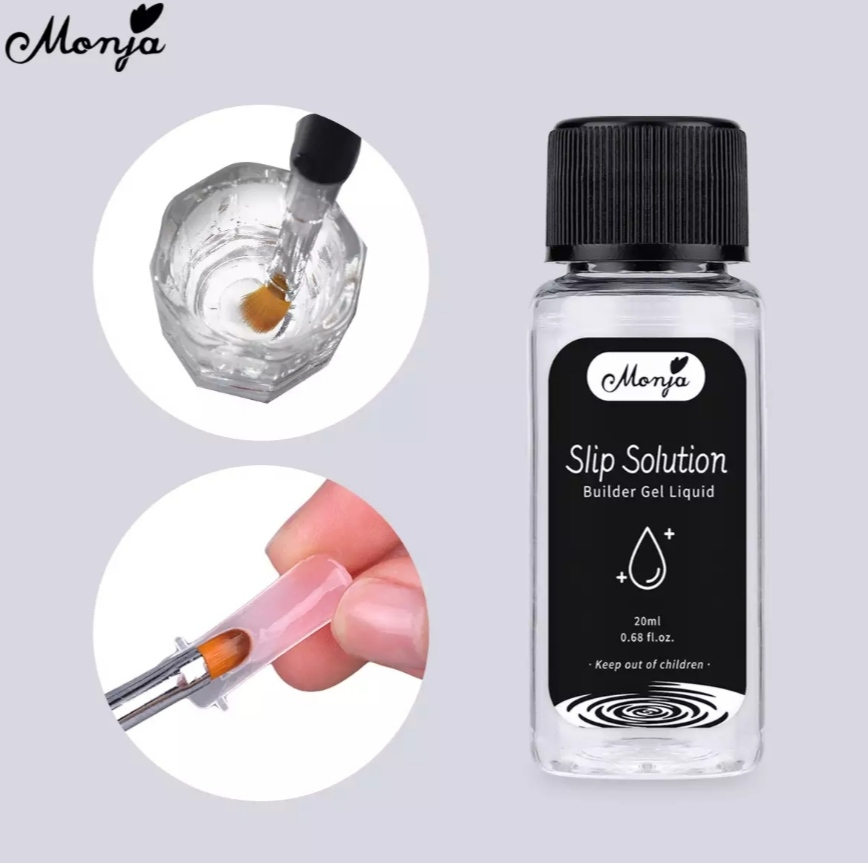 Pearlin 8Pcs/Set Nail Art UV Quick Extension Nail Kit Glitter Poly UV Builder Gel Nail Tip Color Nail Tip French Nail Tip Form DIY Manicure Tool Set