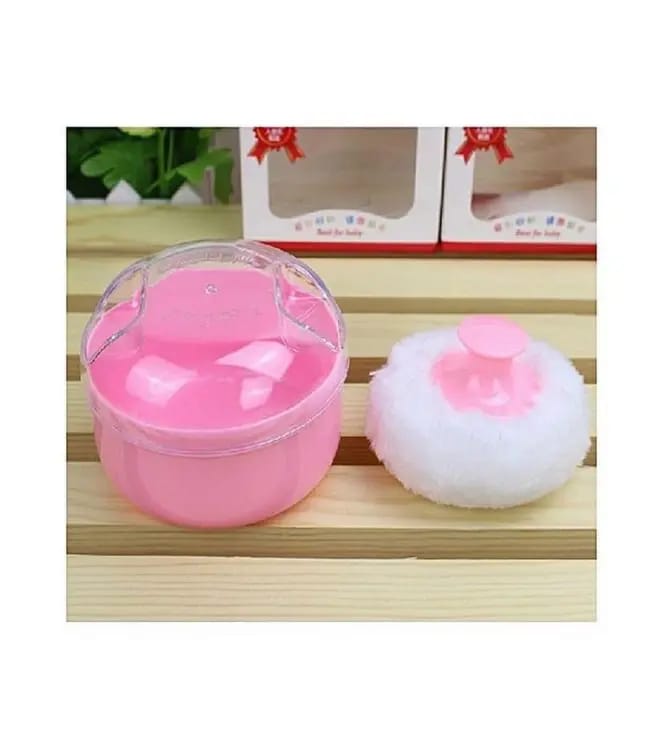 New born baby powder puff soft smooth burush