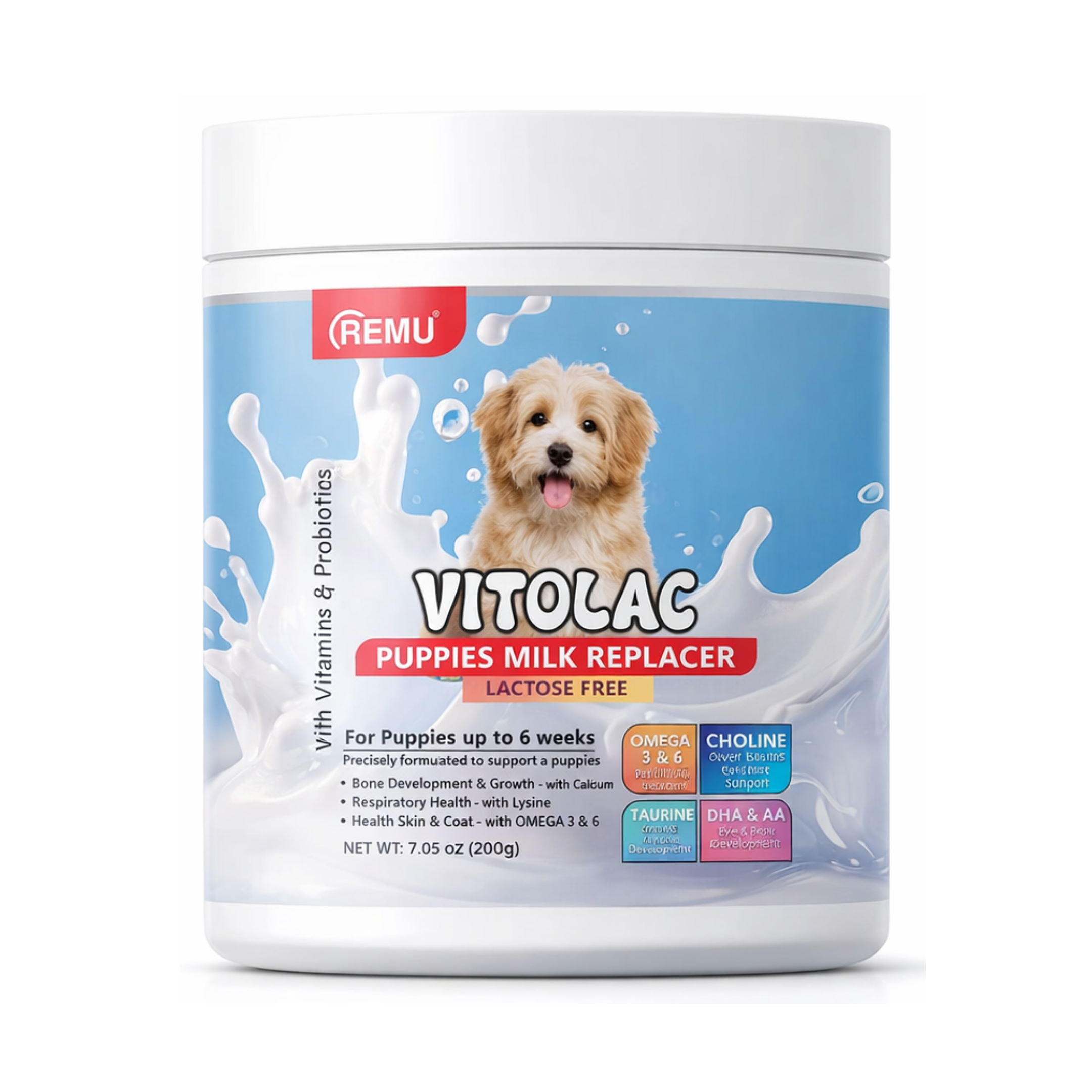 Remu Milk Replacer Puppy 200g