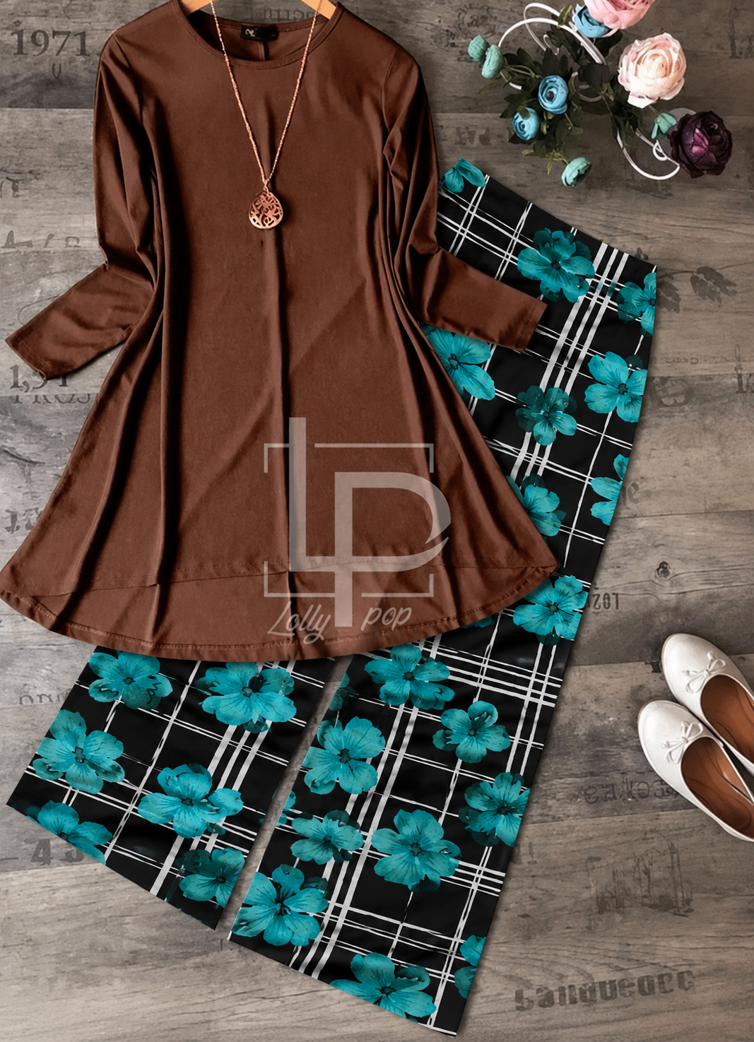 Brown