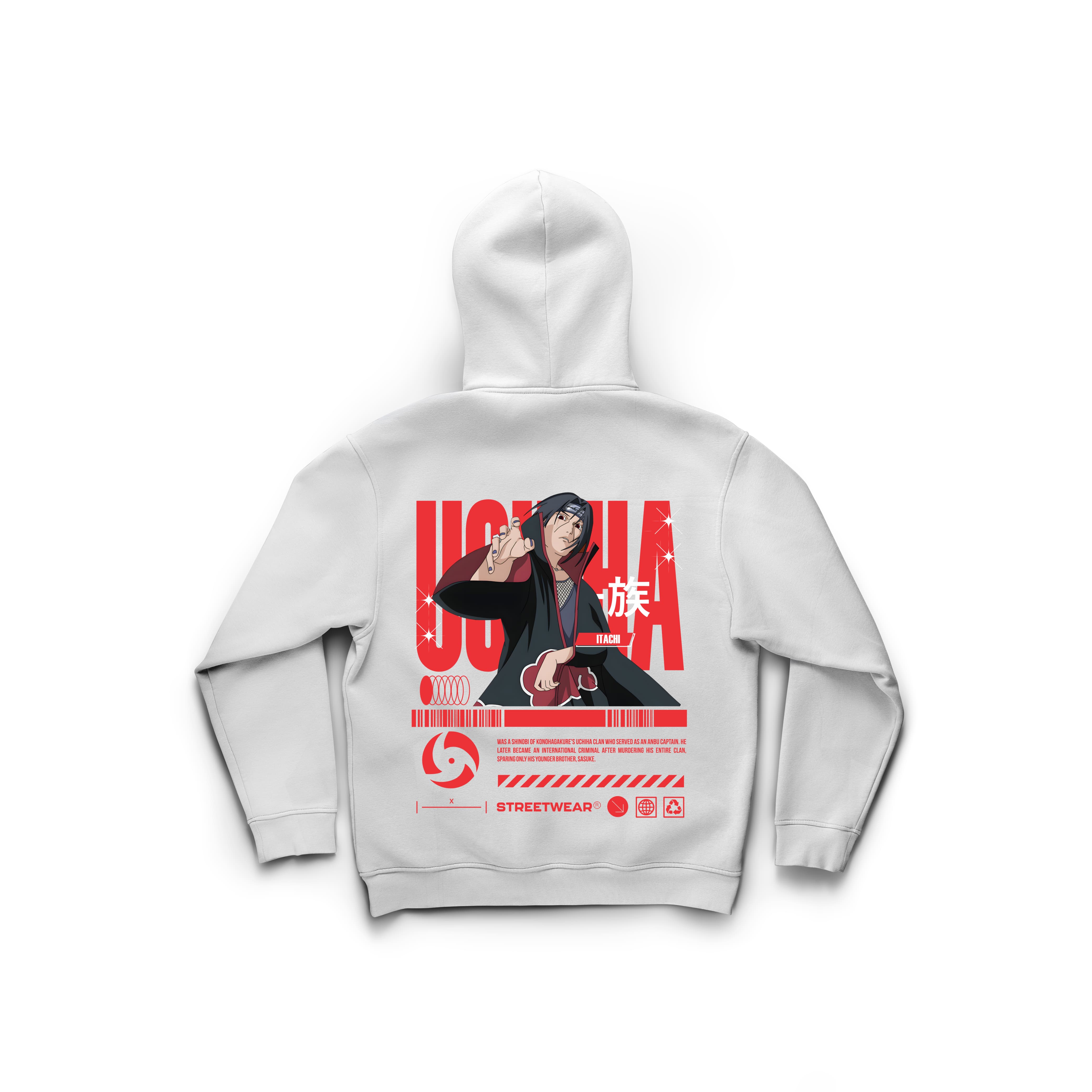 Itachi Uchiha 'Silent Protector' Anime Hoodie – Naruto Unisex