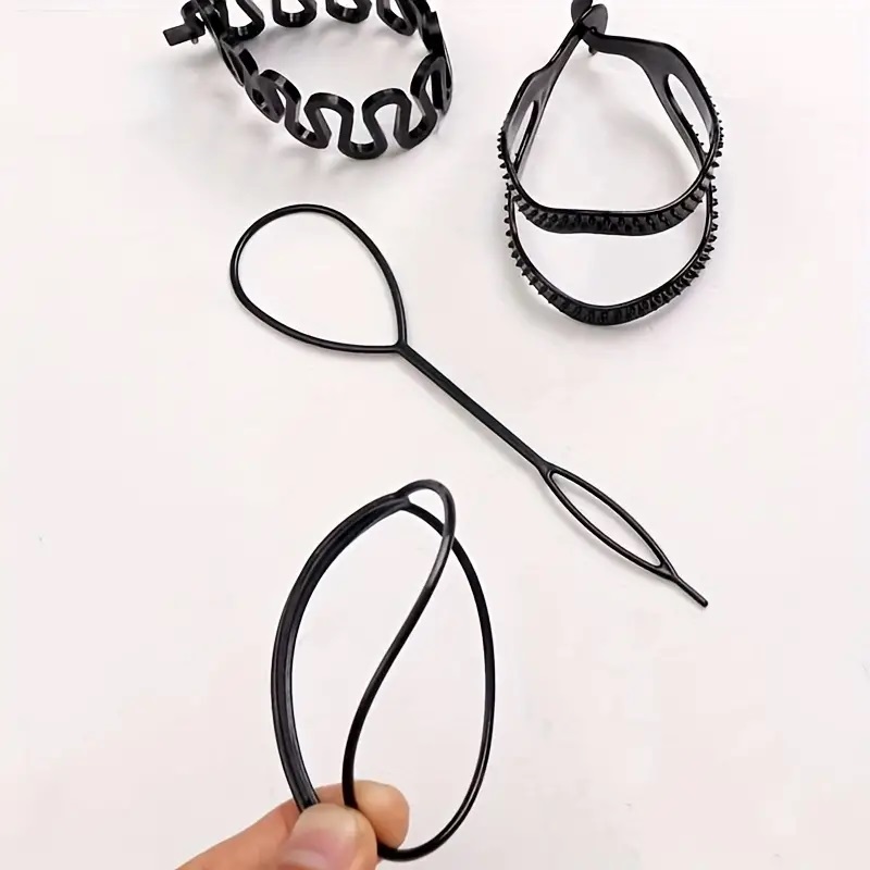 16/6Pcs Hair Style Braider Tool Set & Professional Salon Hair Comb Set Hairdressing Combs Set- Fashion Hair Accessories