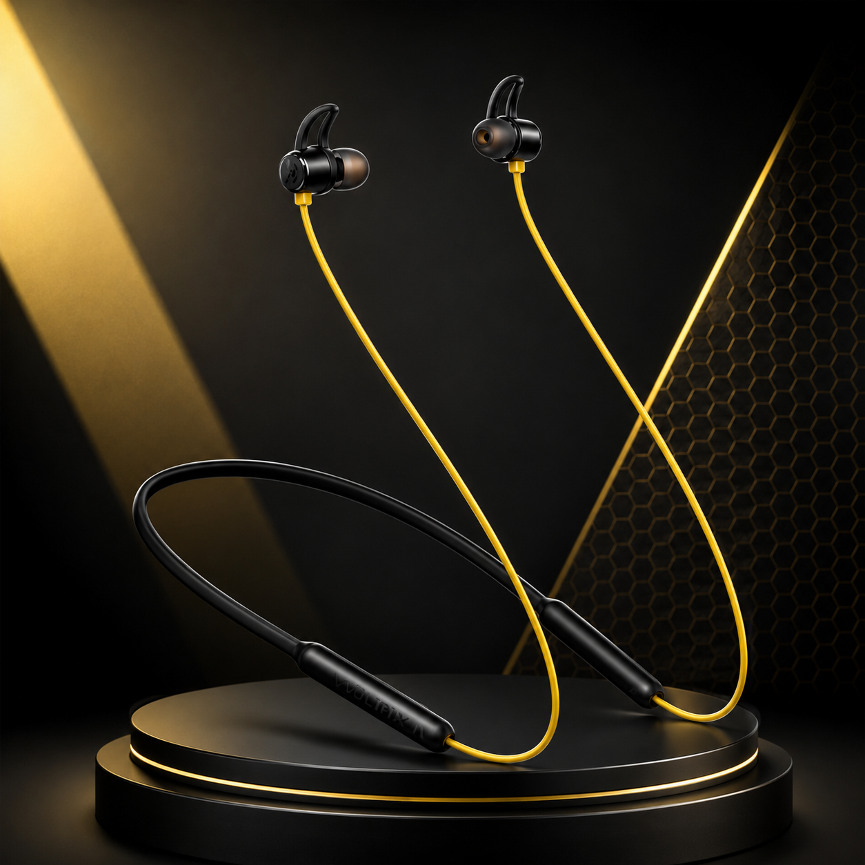 N10 Wireless Neckband Earphones Bluetooth 5.3 | Magnetic Earbuds with Deep Bass & ENC Mic | Long Battery Life Sports Handsfree for Android & iOS Devices.