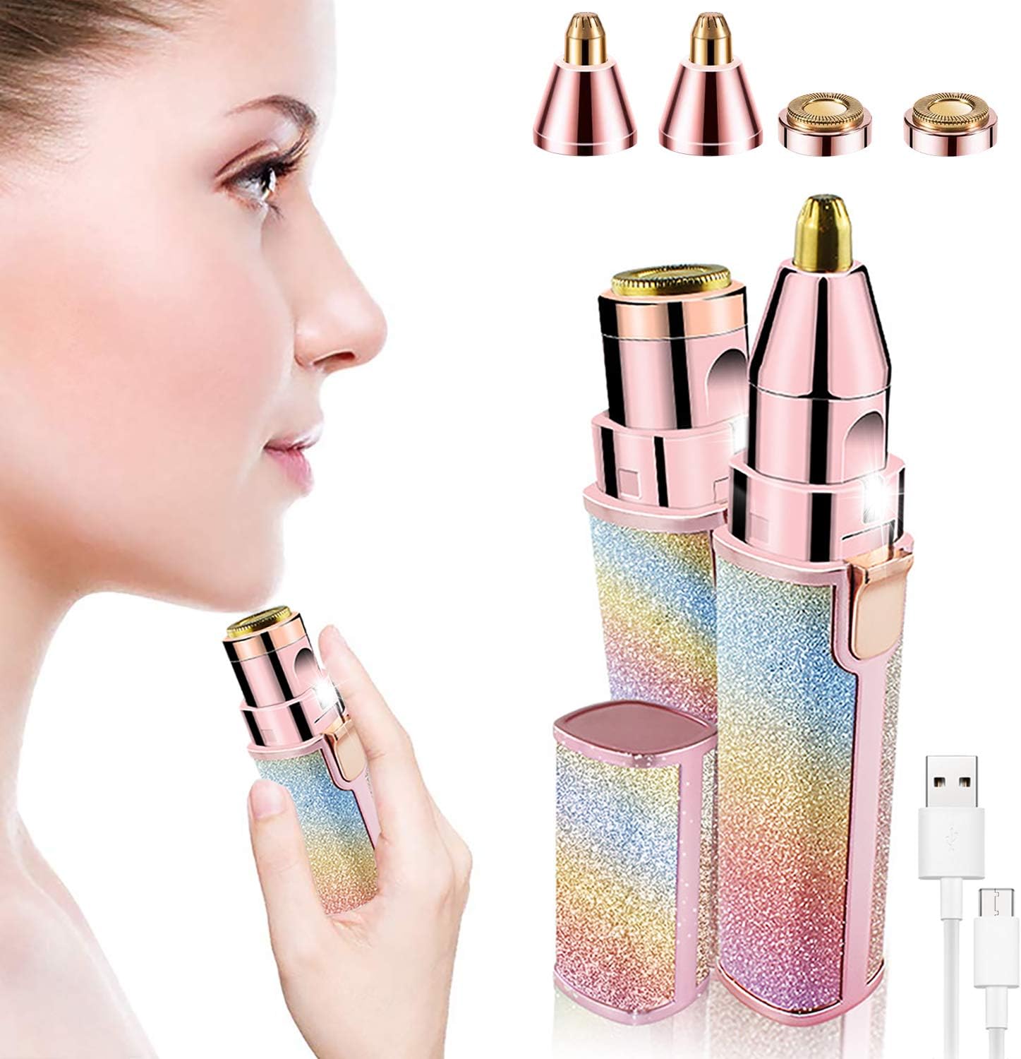 2-in-1 Nose Hair Trimmer