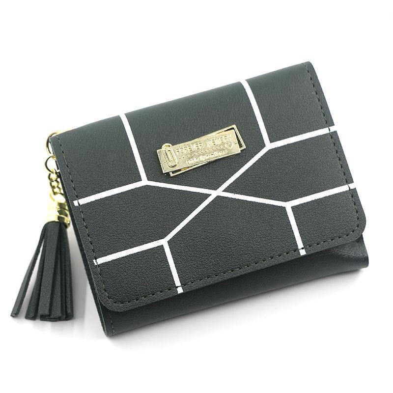 Short Women Wallets Small Slim Luxury Wallet New Fashion Pu Leather Female Purse Designer Money Bag Card Holder, wallets For Girls