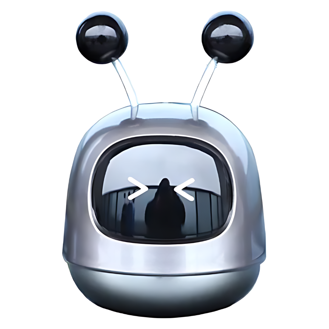 Car Air Aromatherapy Robot Air Freshener Auto Dashboard Perfume Fragrance Diffuser Essential Oil Diffuser Auto Perfume Diffuser