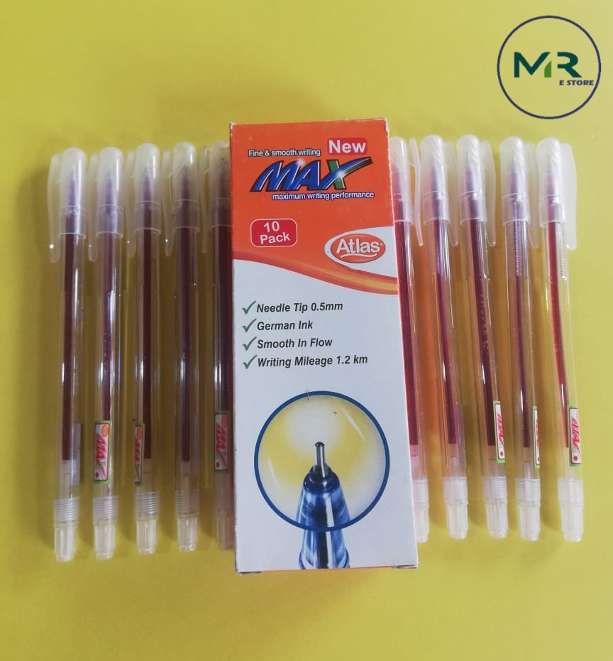 Maxpoint Pen One Pack of MAX Ball Point Pens (10 Pcs) | Daraz.pk