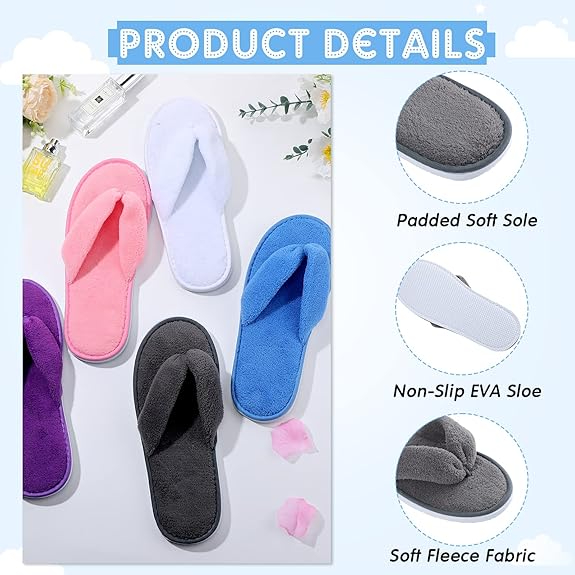 Premium Top Quality Anti Slip Soft Cotton Slippers For Men and Women Cotton Slippers for Girls Women Slippers Indoor in Multi Color