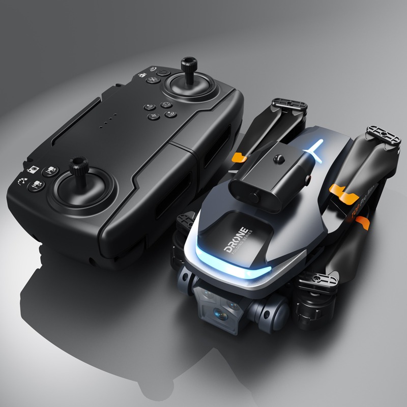 P23 Pro RC Drone 480p Professional Motor With Dual Camera 480p Camera Quality Wide Angle Optical Flow Obstacle Avoidance Quadcopter Gifts Foldable Drone with Wifi and Dual Camera WIFI Transmission FPV Drone | Mid range Drone Camera in Low Price