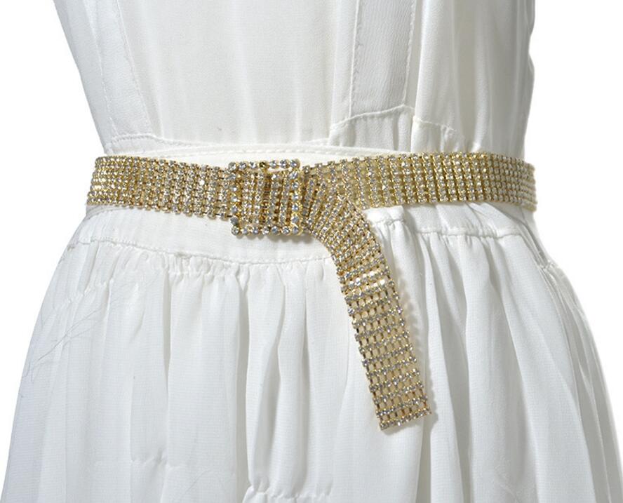 silver rhinestone belt