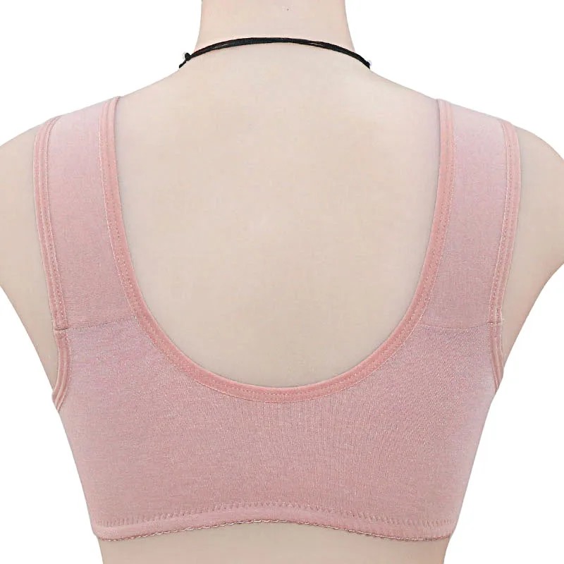 Front Open Wide Strap Non Padded Non Wired Maternity Nursing Bra Plus Size