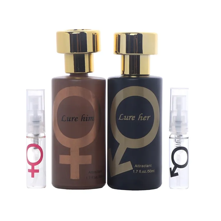 APHRODISIAC GOLDEN LURE Her Pheromone Perfume Spray Attract For