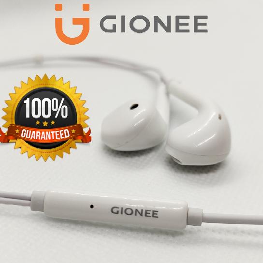 GiONEE Handsfree - Gionee Imported Original Gionee Deep Bass / Sound Gaming Earphones  - stereo sound handsfree - SweatProof Crystal-Clear Audio