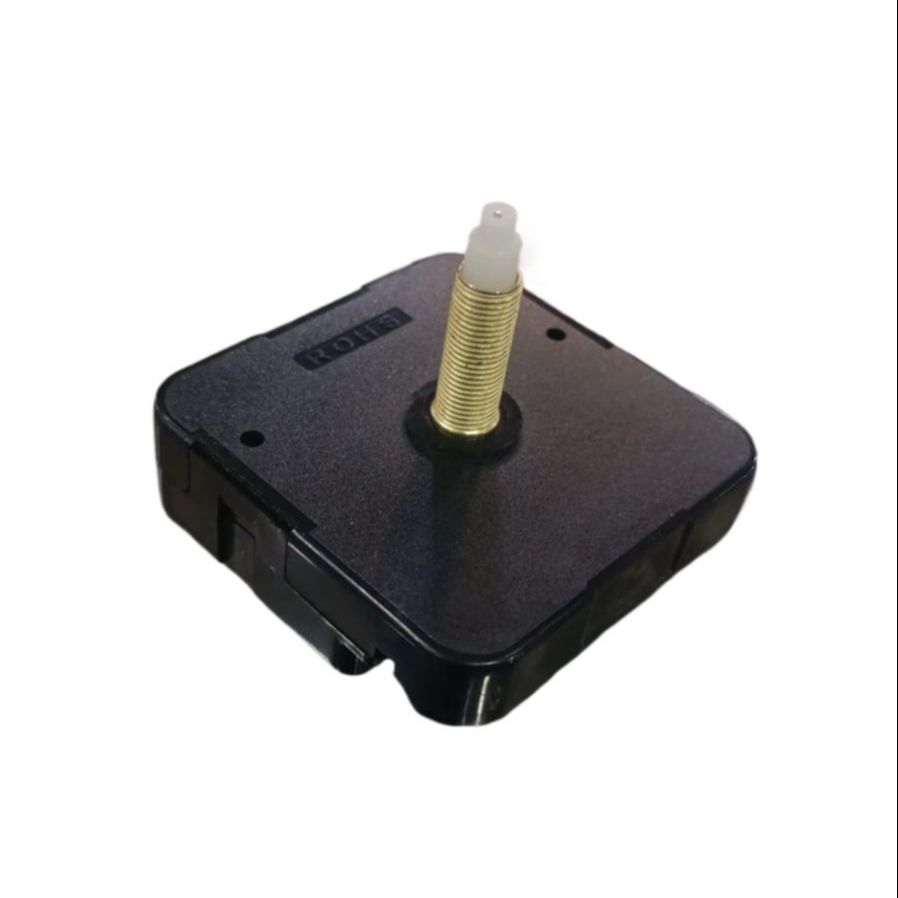 Wall Clock Replacement Machine (Movement-tik tik)  (Glowing Digits) (28MM LONG Neck) (12 inch Needles) ( Sea Rose Smooth)