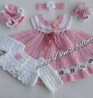 crochet baby frock online shopping