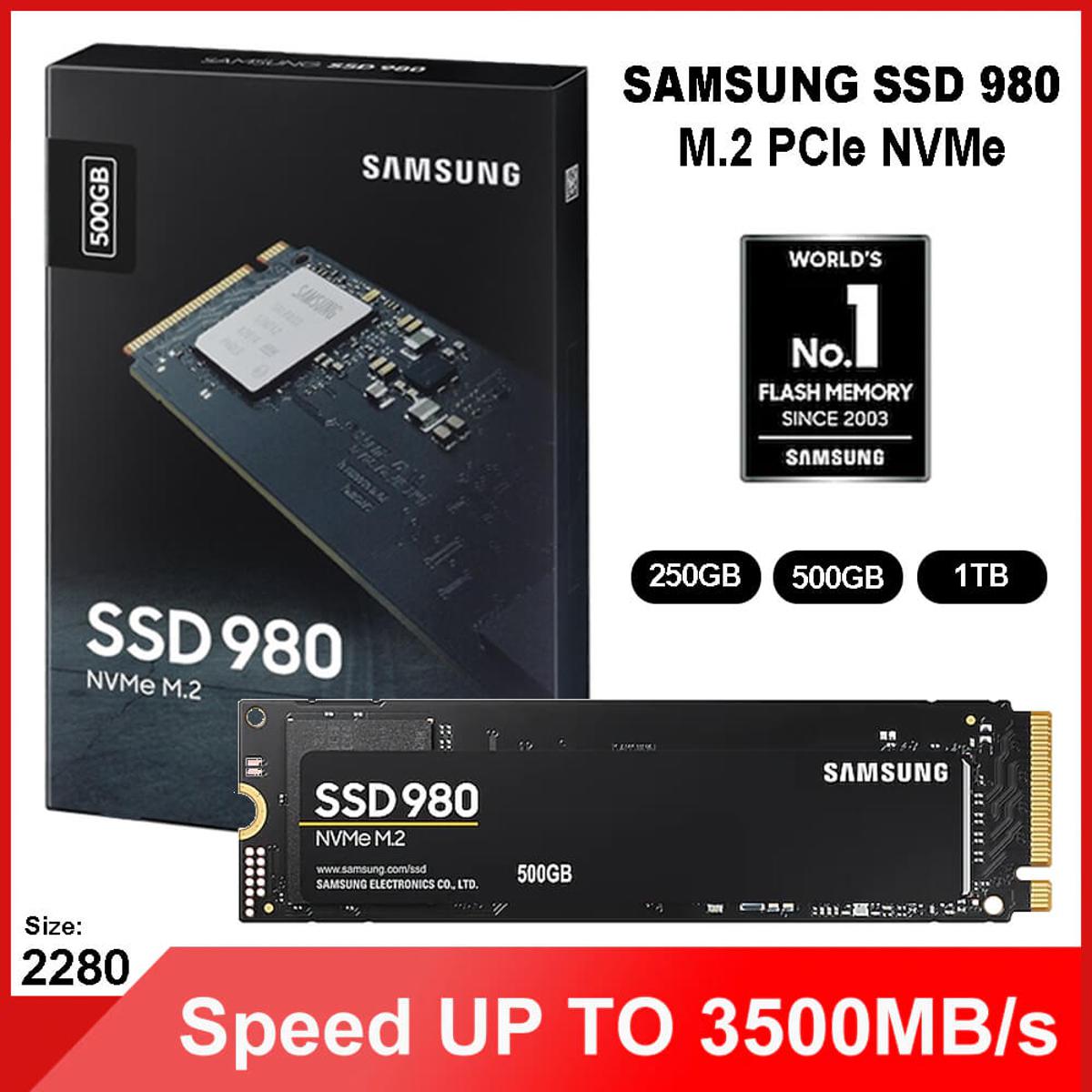 Samsung 980 1TB - Disco Duro SSD M.2 NVMe