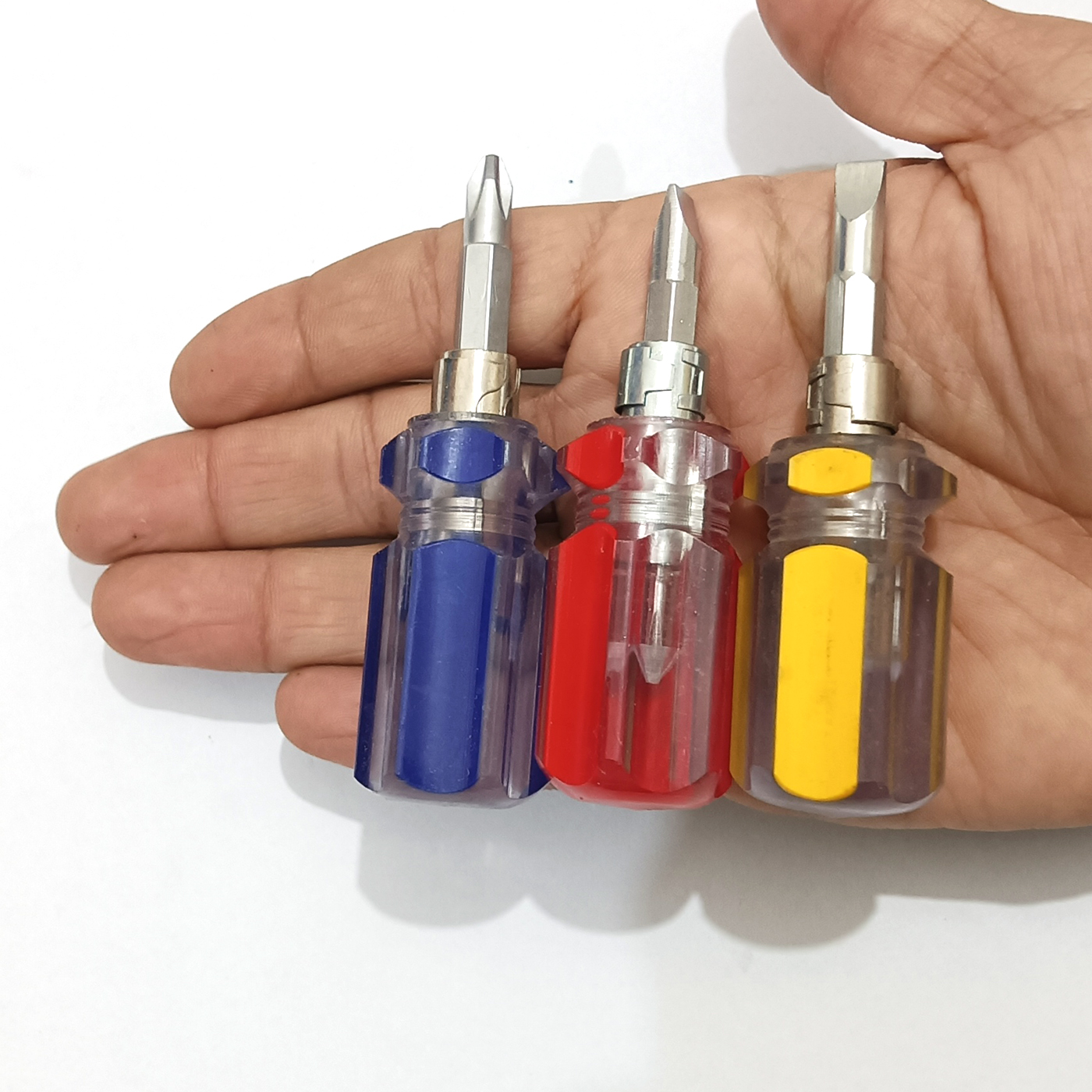 1 pcs Screwdriver Mini Screw Driver Short Small Split Repair Tools Kit