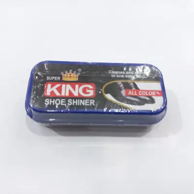 King deals shoe shiner