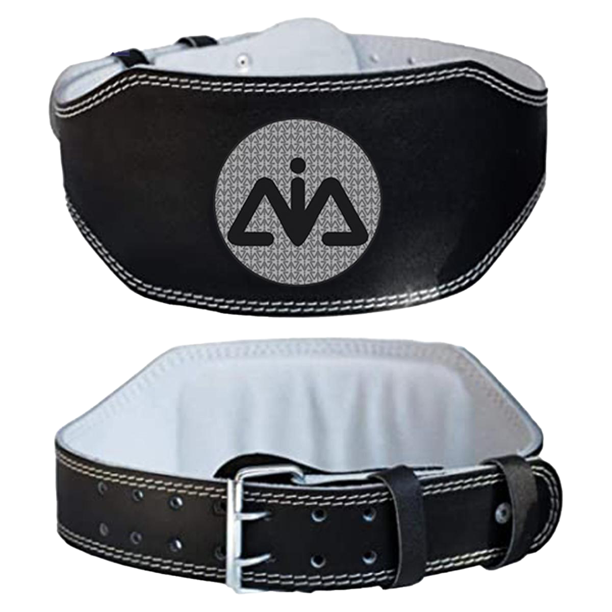ProFitness Weight Lifting Belt (4 Inchs Wide) - Comfortable & Durable Pre Broken-in Genuine Leather - Great Lower Back & Lumbar Support for Squats, Deadlifts, Gym Workouts - for Men & Women