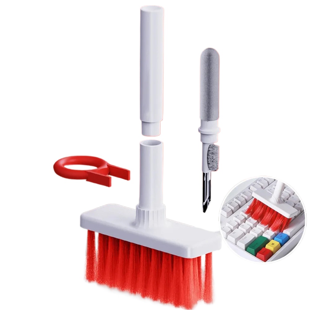 Cleaning Soft Brush Keyboard Cleaner 5-in-1 Multi-Function Computer Cleaning Tools Kit Corner Gap Duster price in Pakistan