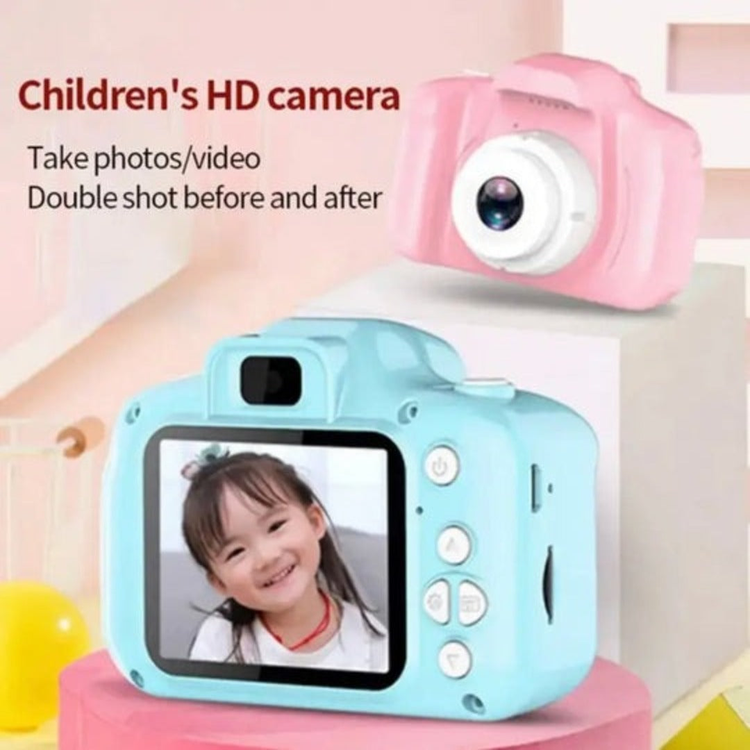 Mini Portable Digital Camera For Children IPS Display Can Take Pictures & Video Built-in Rechargeable Battery