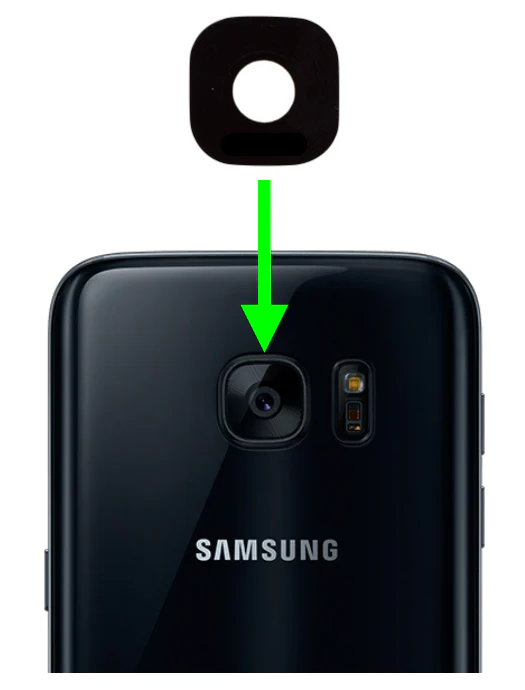 Samsung S7 Back Glass Battery Cover Rear Door Housing Case , Back Panel or Back Glass For Samsung S7