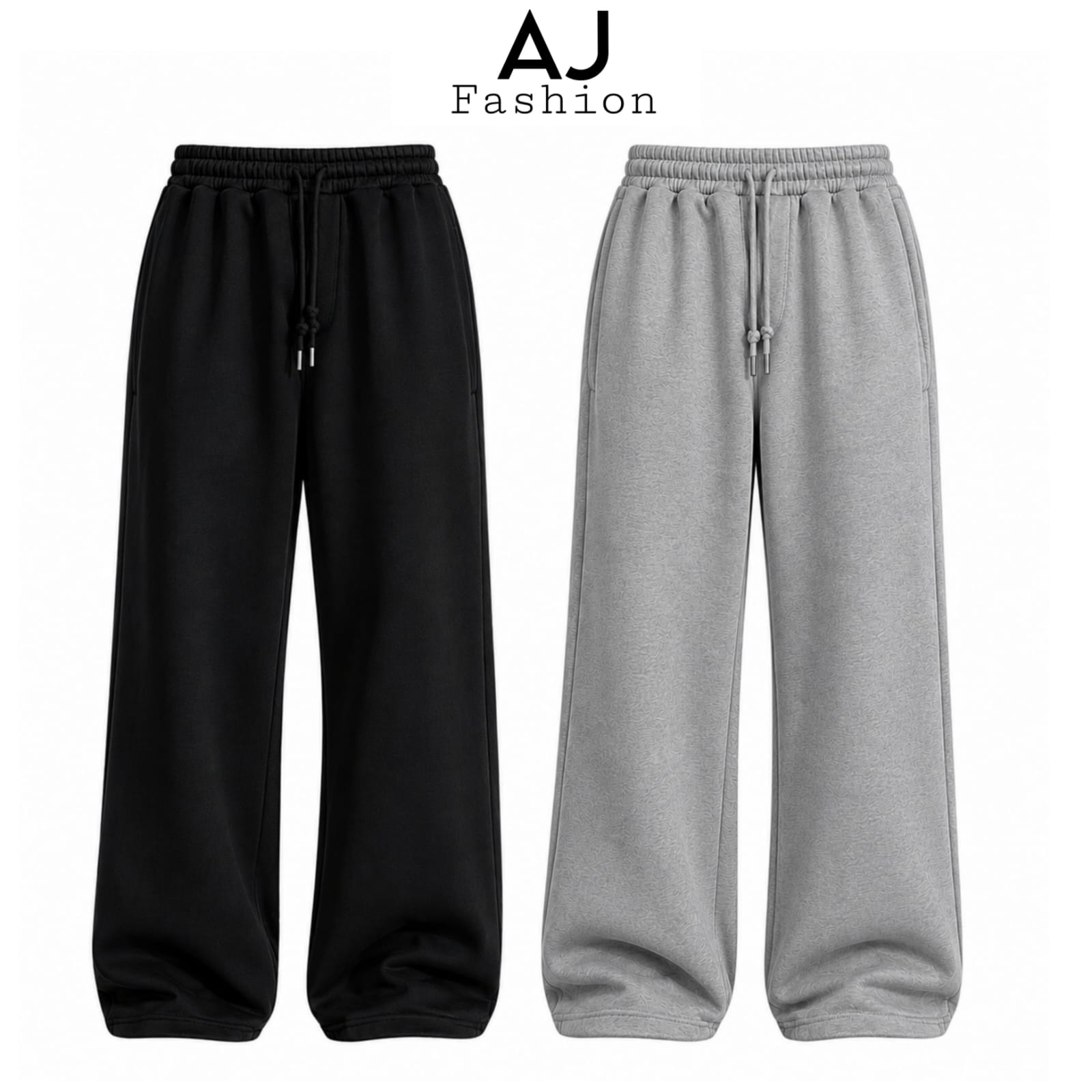 AJ Fashion | Pack Of 2 Trousers | Fleece Fabric | With Side Pockets | Comfortable | Premium Pajama | For Winter | Man And Boys