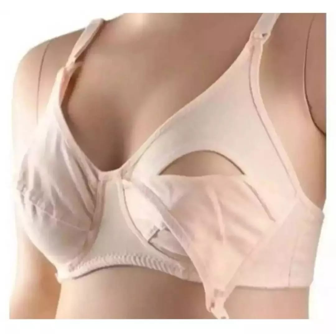 Women's Cotton Breastfeeding Nursing Maternity Bra