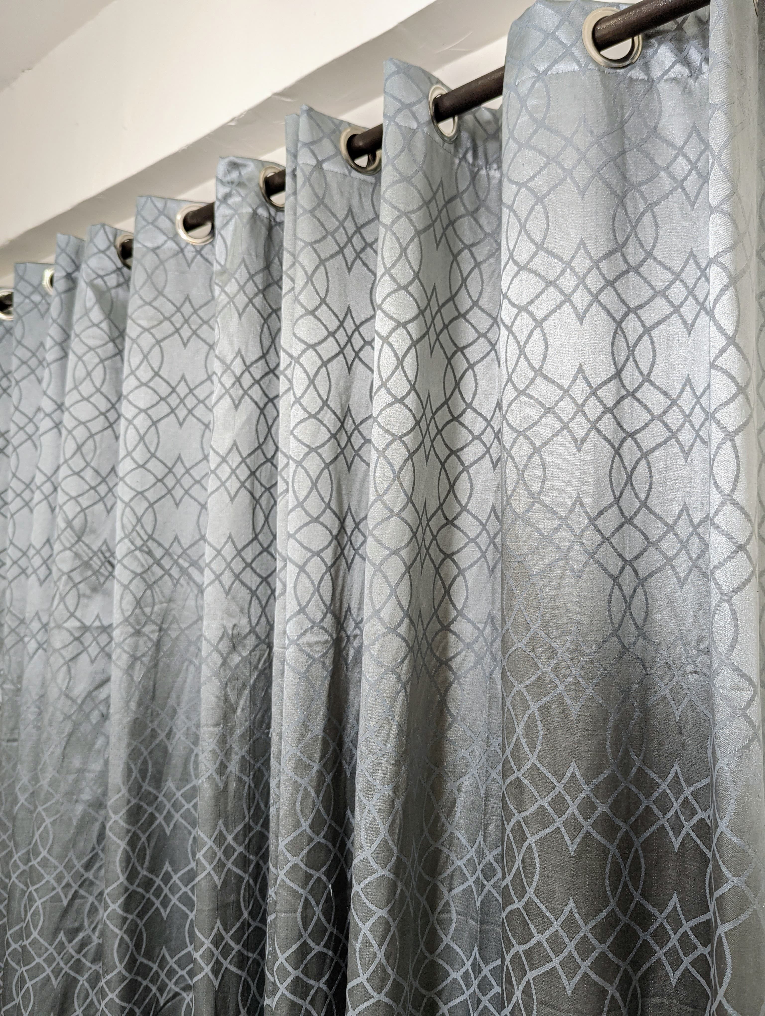 Solid Colours Ready Made  Curtains For Your Bedroom Window 1 PC