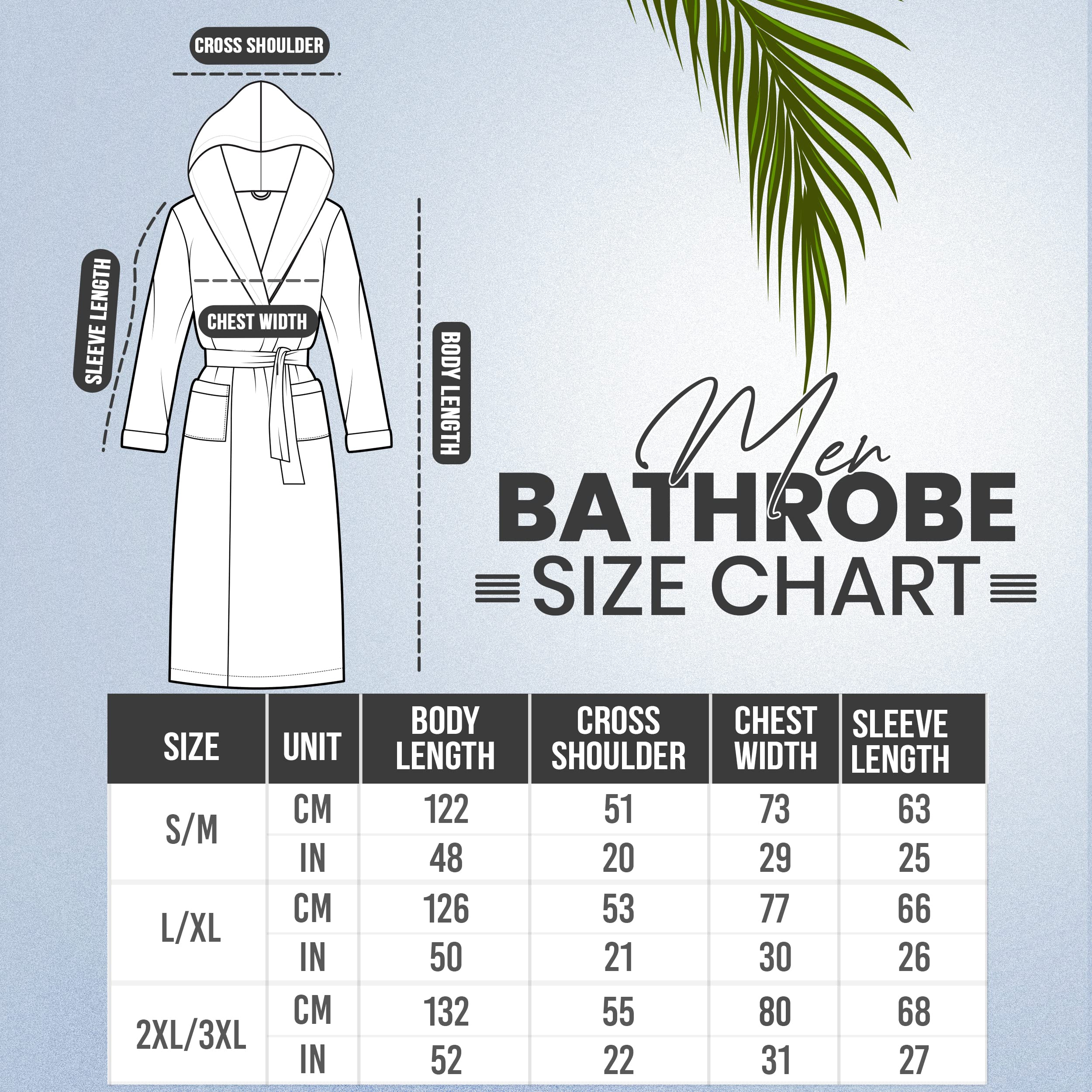 Fast Forward Mens Hooded Fleece Robe - Plush Long Printed Bathrobes