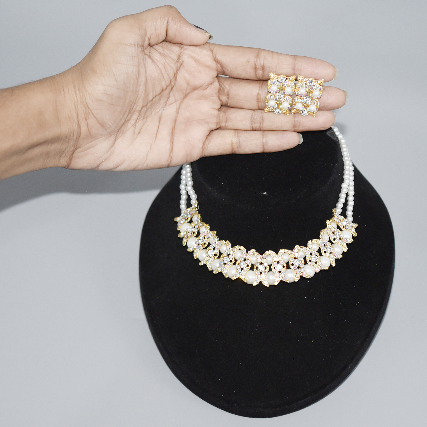 Necklace With Earrings for Women