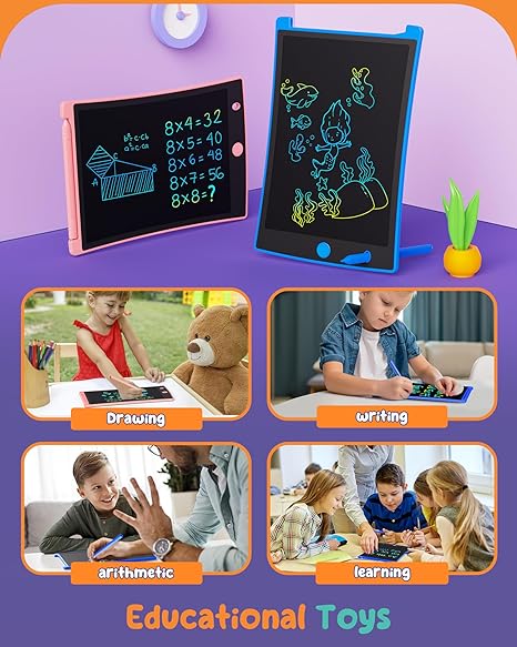 LCD Writing Tablet for Kids Drawing Tablet Pad, Educational Toy