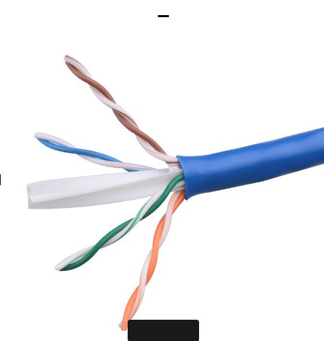 Network Cable Multicolor 1m,2m,5m,10m,15m,20m,25m,30m,40m,50m Meter, LAN Cable, Ethernet Cable, Internet Cable For Modem to Laptop, Modem to Computer Cat6 Blue/Black Color