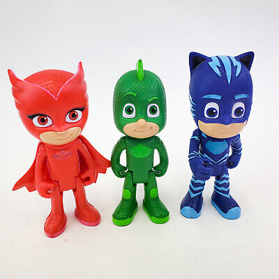 PJ Masks 6 Action Figures and Accessories Set