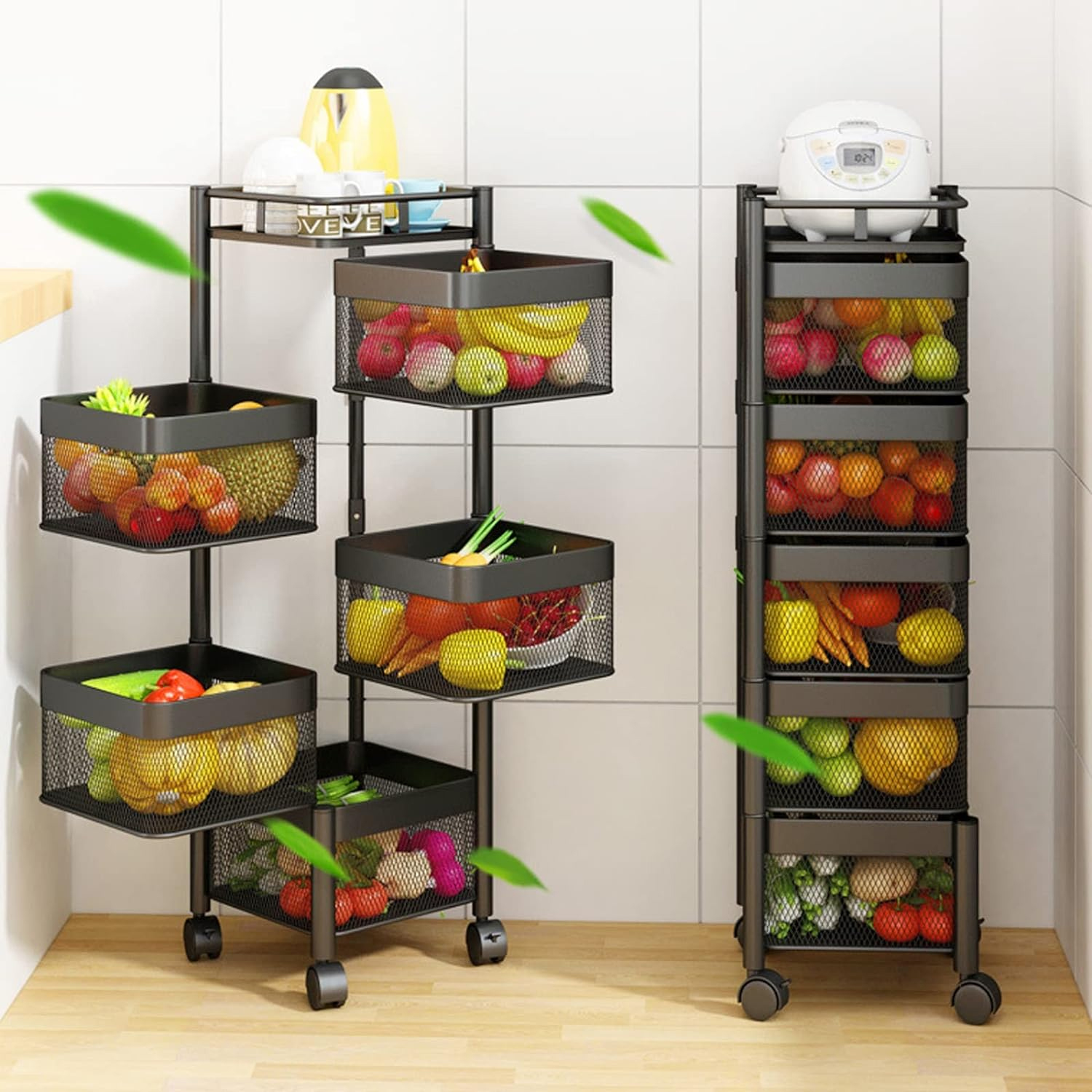 Layer fruit Basket Kitchen accessories rack stand