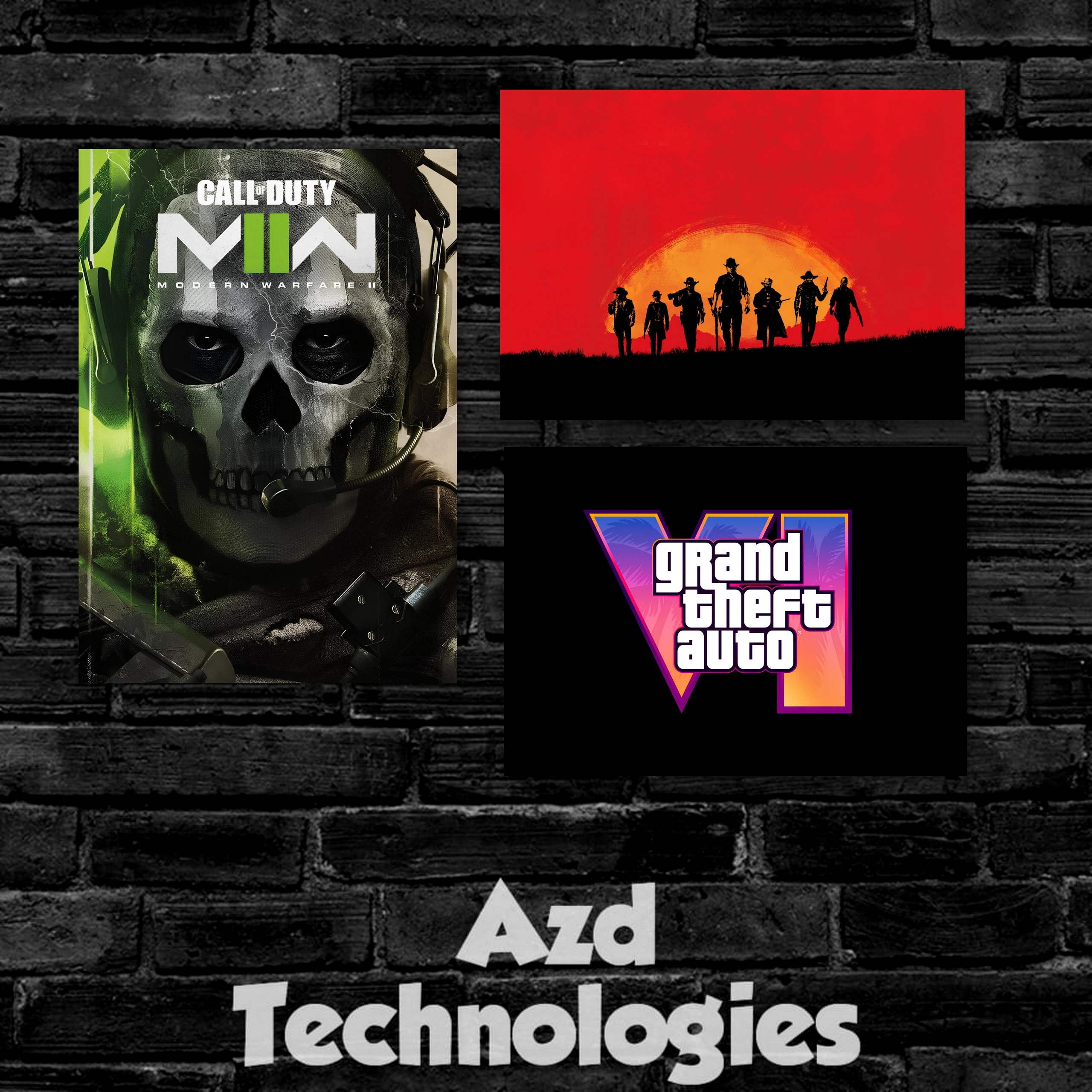 Gaming XL Posters (18x12 Inch) | High-Quality Custom Wall Art for Gamers – All Games Available