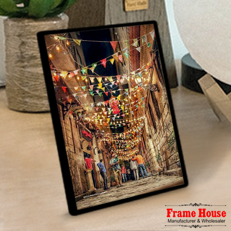 Motivational Quotes Photo Frame Set - Horizontal and Vertical Wall Decor for Home