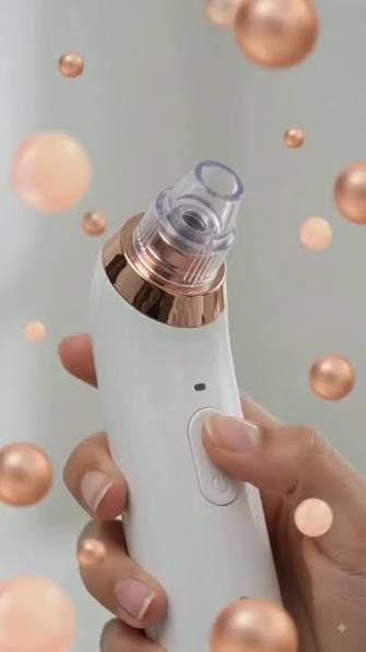 5-in-1 Electric Blackhead Remover Vacuum Suction Face Pore Cleaner Machine | Acne, Whitehead & Blackhead Removal Tool | Deep Pore Cleansing Oil Remover | USB Rechargeable Facial Skin Care Device