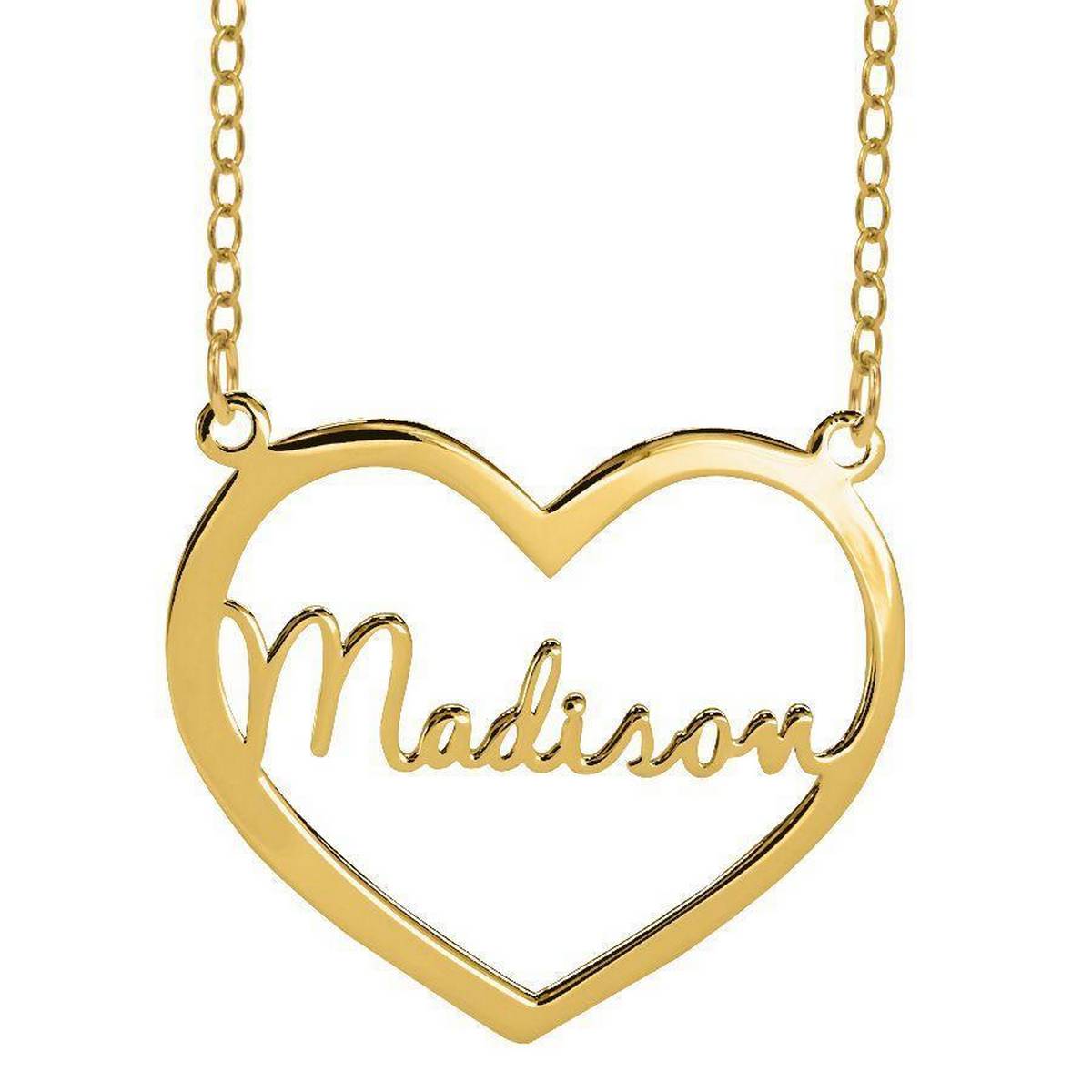 18K Gold Plated Pendant Necklace 