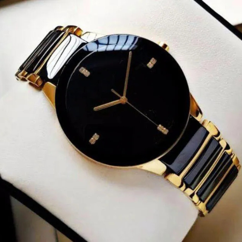 Chain Watch for Men Stainless Steel Wrist Watch Classic and Casual Style Multiple Colors