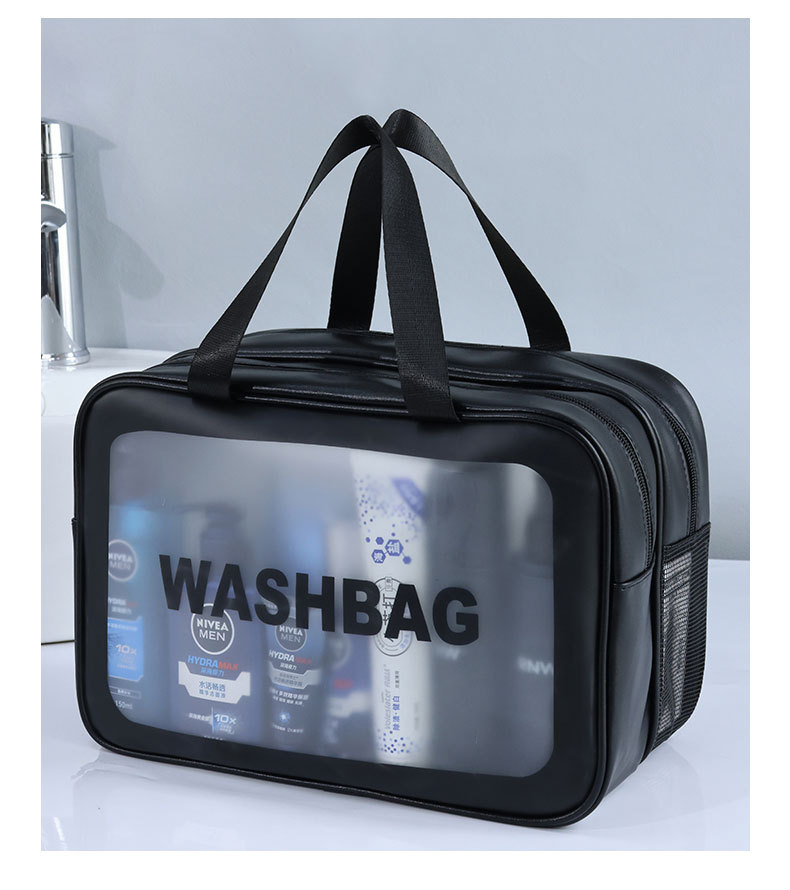 Women Portable Travel Wash Bag Female Transparent Waterproof Makeup Storage Pouch Large Capacity Cosmetic Organizer Beauty Case