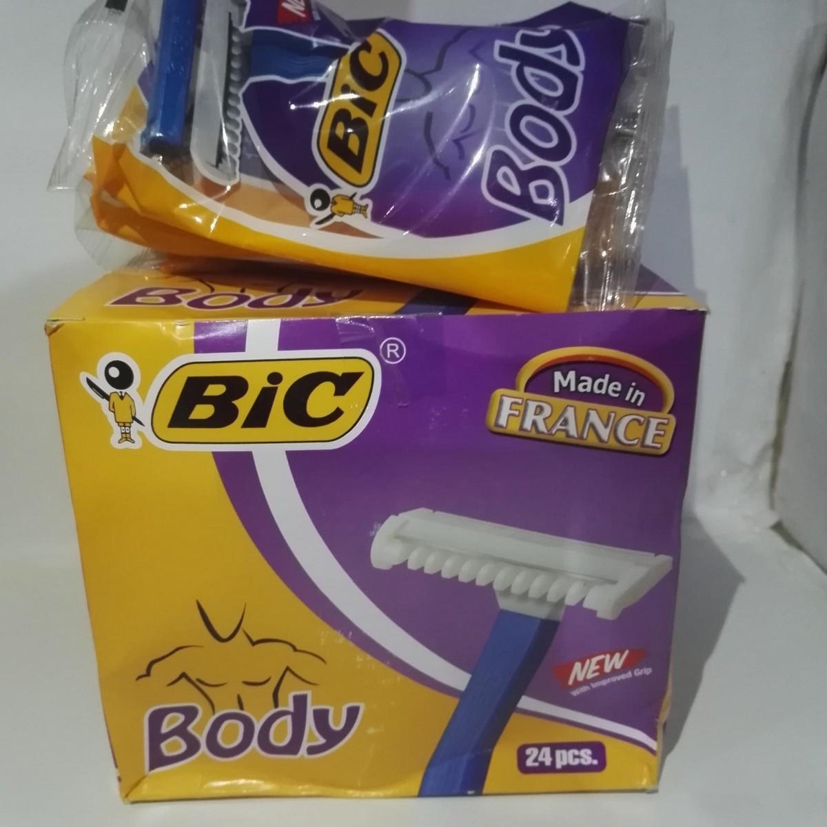 bic body razor use