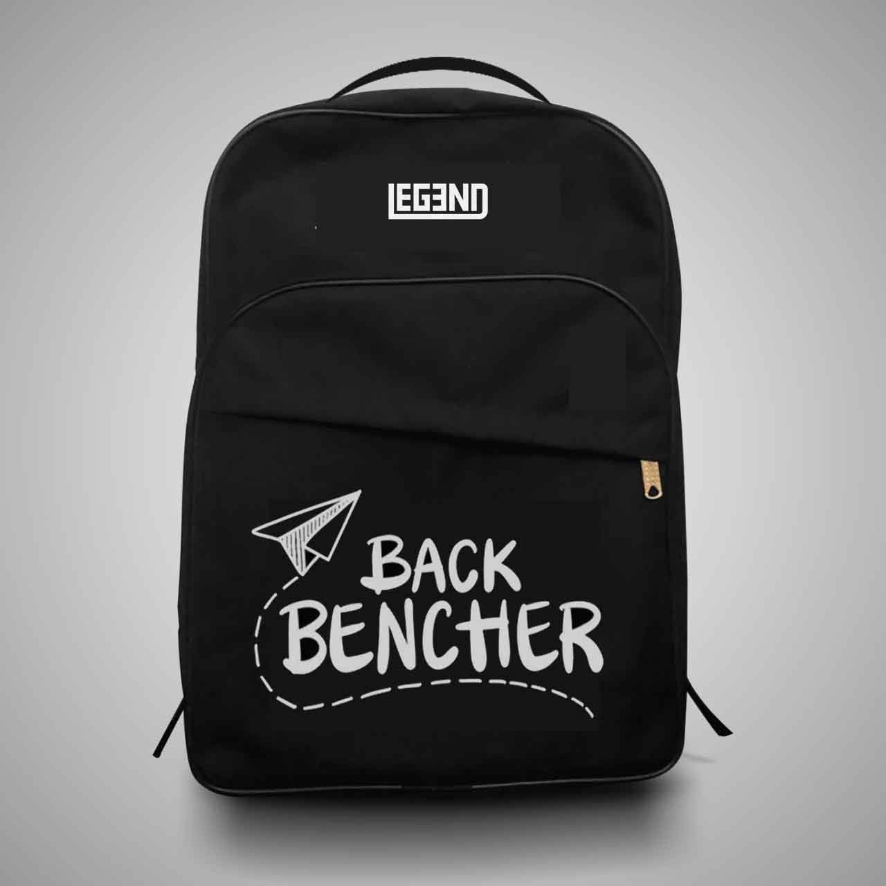 Backbencher Backpack He Backbenchers Printed Bag BackBenchers