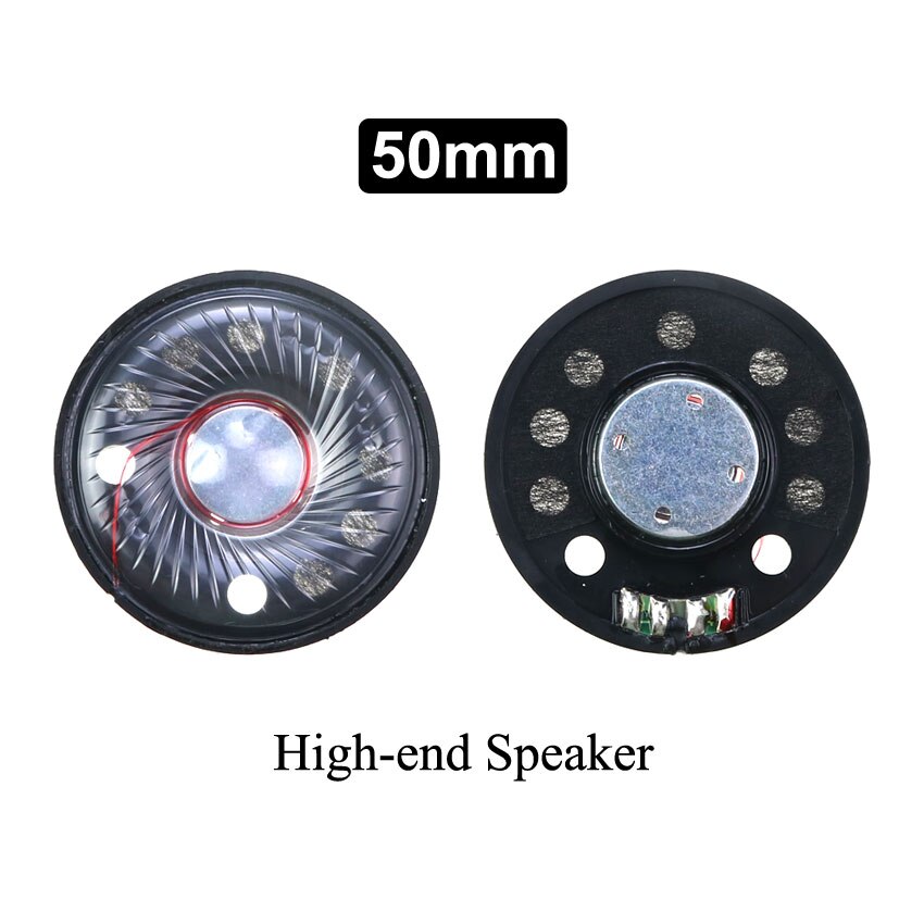 50mm discount headphone speaker