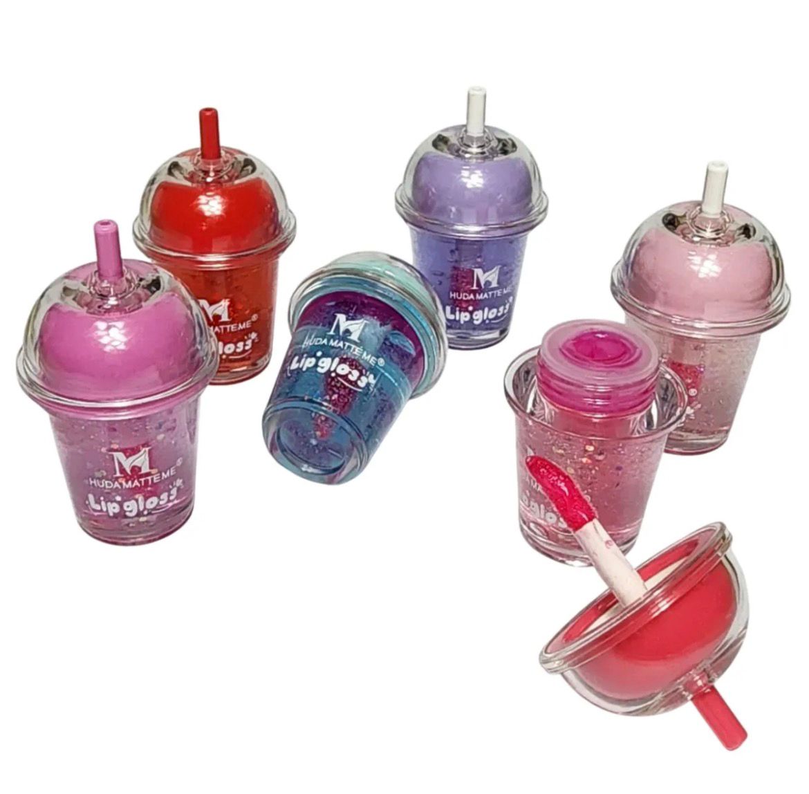 New Poly Ayir 1 Piece Soft Drink Glitter lip gloss
