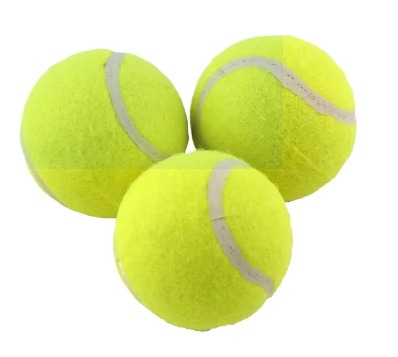 1 Pc Tennis Ball Durable Practice Ball for Cricket & tennis. Rubber tennis balls